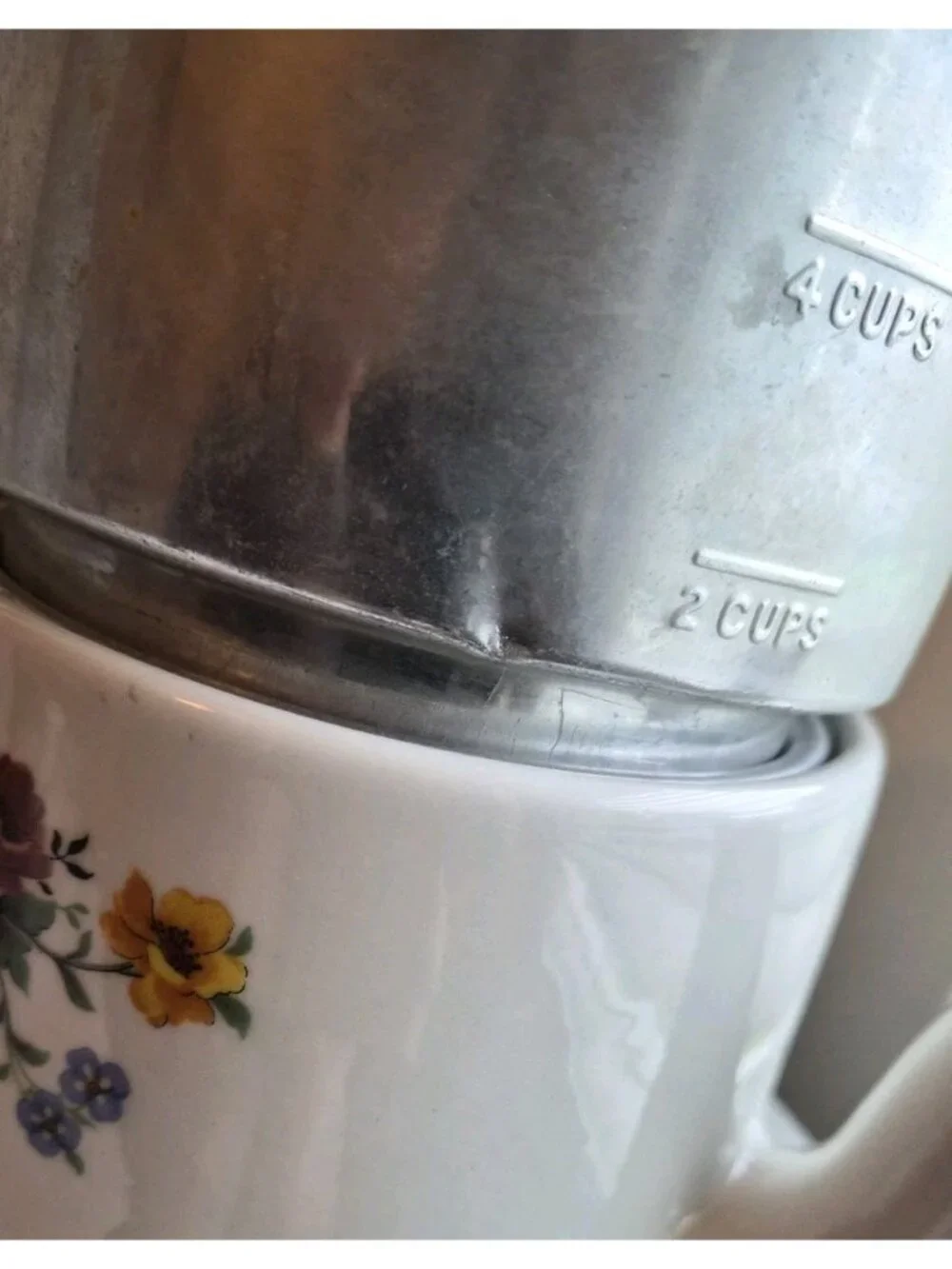 VTG Drip-O-Lator Coffee Pot The Enterprise Aluminum Co 1950s Cottage Grannycore